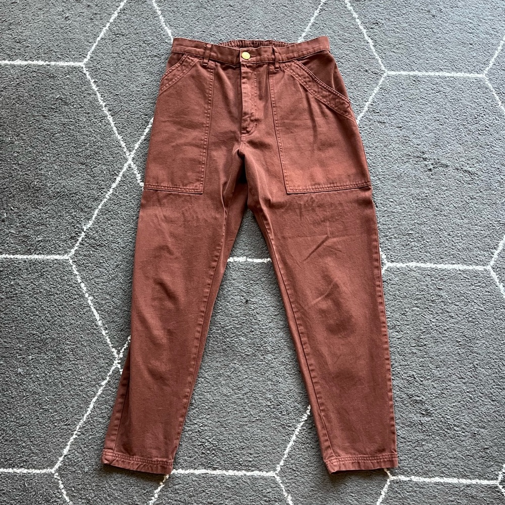 Big Bug Press Pencil Pant - M - “Fudge”
